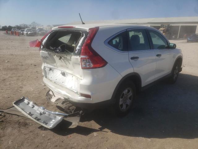 Photo 3 from auction – 2016 HONDA CR-V LX with VIN 5J6RM4H32GL125344