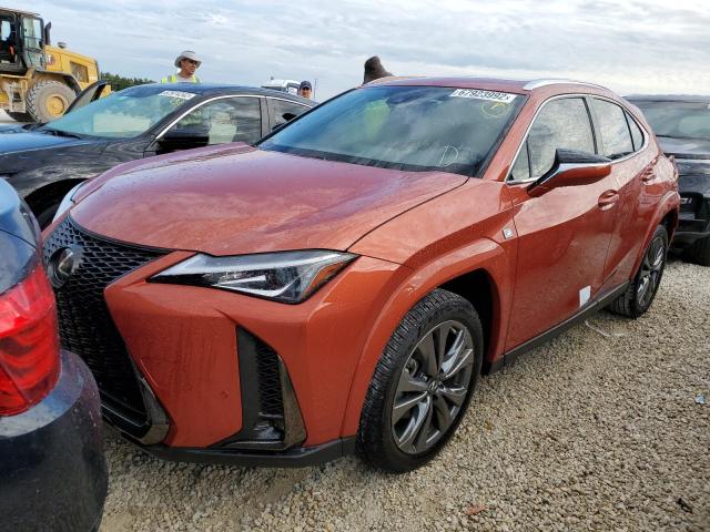 LEXUS UX 200 BAS 2022 with VIN JTHR3JBH4N2052622 - Photo from auction
