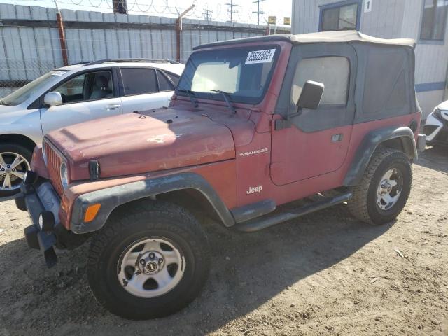 JEEP WRANGLER / 1998 with VIN 1J4FY29P3WP766703 - Photo from auction