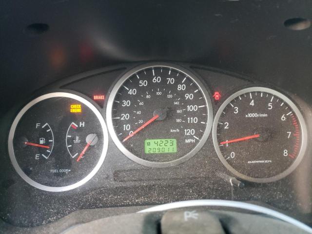 Photo 9 from auction – 2004 SUBARU IMPREZA RS with VIN JF1GD67534G511678