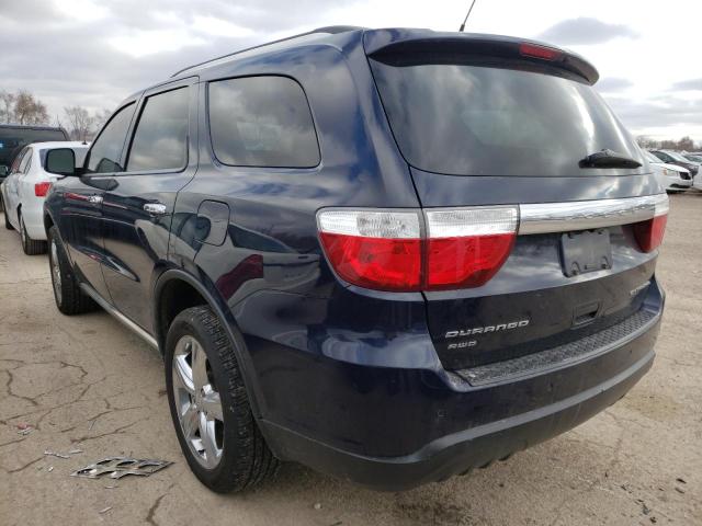 Photo 2 from auction – 2012 DODGE DURANGO CI with VIN 1C4RDJEG3CC330743
