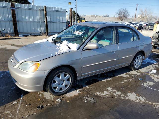 HONDA CIVIC EX 2002 with VIN 1HGES26812L011309 - Photo from auction