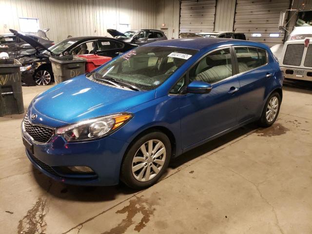 KIA FORTE EX 2015 with VIN KNAFX5A80F5319091 - Photo from auction