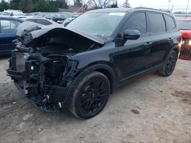 KIA TELLURIDE 2022 with VIN 5XYP5DHC5NG216112 - Photo from auction