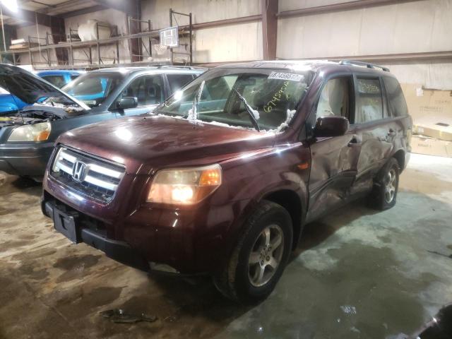 HONDA PILOT EX 2008 with VIN 5FNYF18418B020849 - Photo from auction