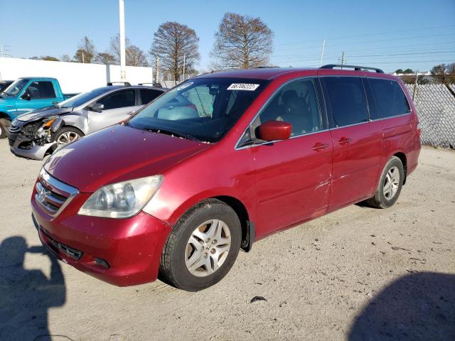 HONDA ODYSSEY EX 2005 with VIN 5FNRL38475B417048 - Photo from auction
