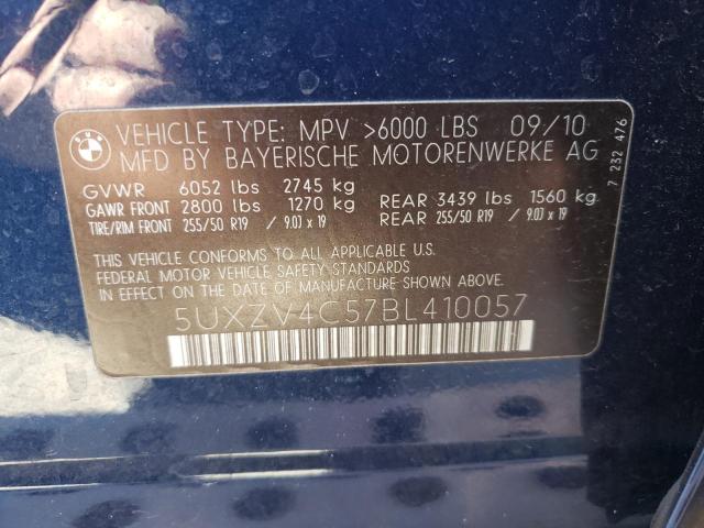 Photo 14 from auction – 2011 BMW X5 XDRIVE3 with VIN 5UXZV4C57BL410057