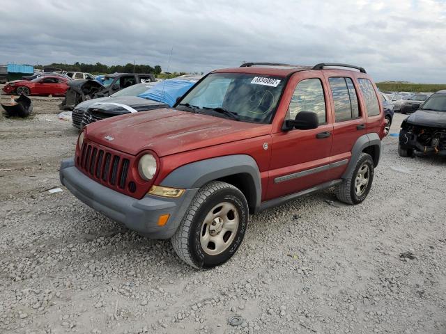 JEEP LIBERTY SP 2005 with VIN 1J4GL48K35W644996 - Photo from auction