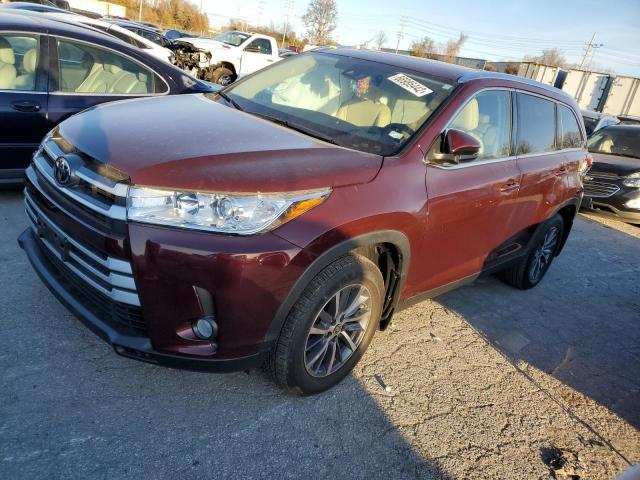 TOYOTA HIGHLANDER 2019 with VIN 5TDJZRFH3KS743103 - Photo from auction