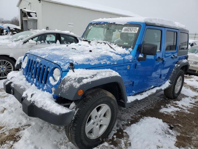 JEEP WRANGLER U 2016 with VIN 1C4BJWDG7GL236153 - Photo from auction