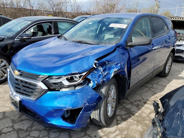 CHEVROLET EQUINOX LS 2019 with VIN 3GNAXHEV0KS573129 - Photo from auction