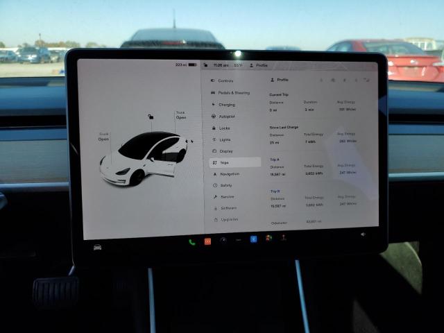 Photo 9 from auction – 2018 TESLA MODEL 3 with VIN 5YJ3E1EAXJF005683