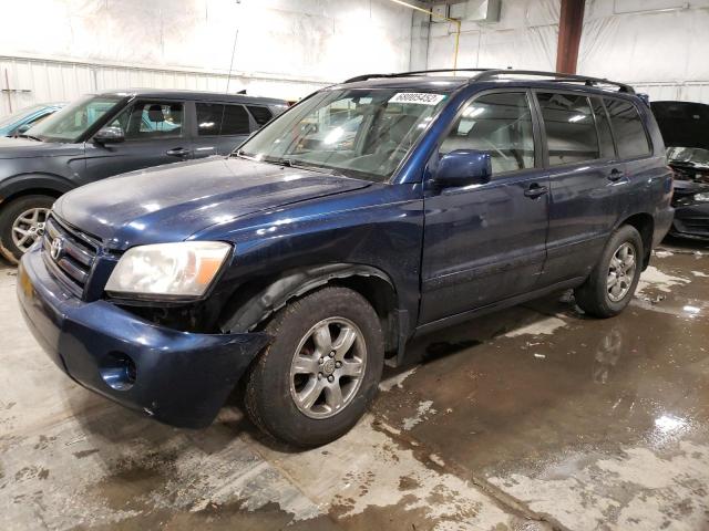 TOYOTA HIGHLANDER 2005 with VIN JTEDP21A450051777 - Photo from auction