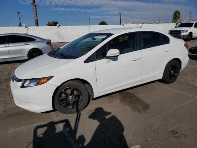 HONDA CIVIC HYBR 2012 with VIN JHMFB4F32CS006645 - Photo from auction