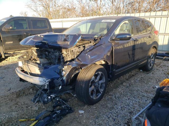 HONDA CR-V EX 2018 with VIN 7FARW2H58JE094542 - Photo from auction