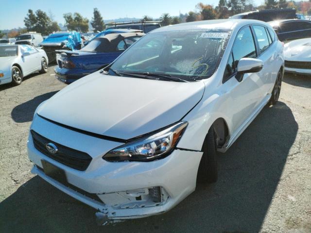 SUBARU IMPREZA SP 2022 with VIN 4S3GTAM65N3702752 - Photo from auction