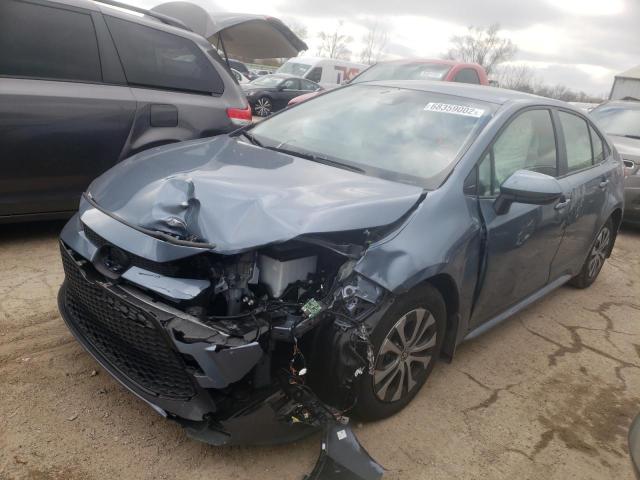 TOYOTA COROLLA LE 2022 with VIN JTDEAMDE5N3003952 - Photo from auction