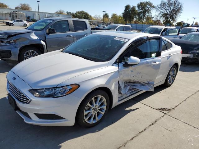 FORD FUSION SE 2017 with VIN 3FA6P0LU9HR163526 - Photo from auction