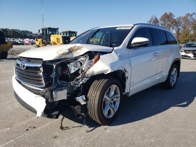 TOYOTA HIGHLANDER 2015 with VIN 5TDDKRFH8FS199480 - Photo from auction