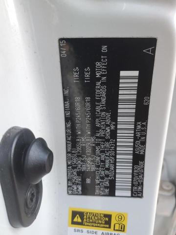 Photo 14 from auction – 2015 TOYOTA HIGHLANDER with VIN 5TDZARFH5FS014312