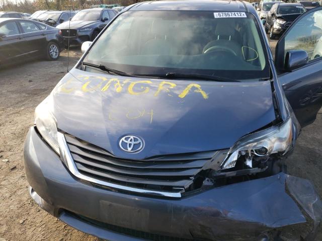 Photo 12 from auction – 2013 TOYOTA SIENNA XLE with VIN 5TDYK3DC3DS337137