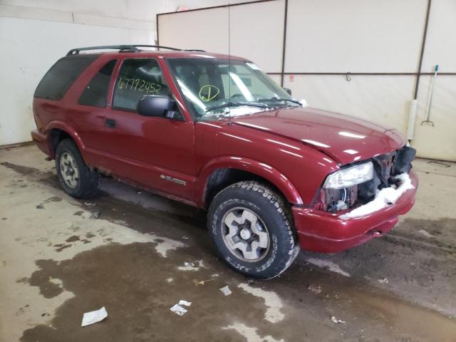 Photo 4 from auction – 2003 CHEVROLET BLAZER with VIN 1GNCT18X13K171237