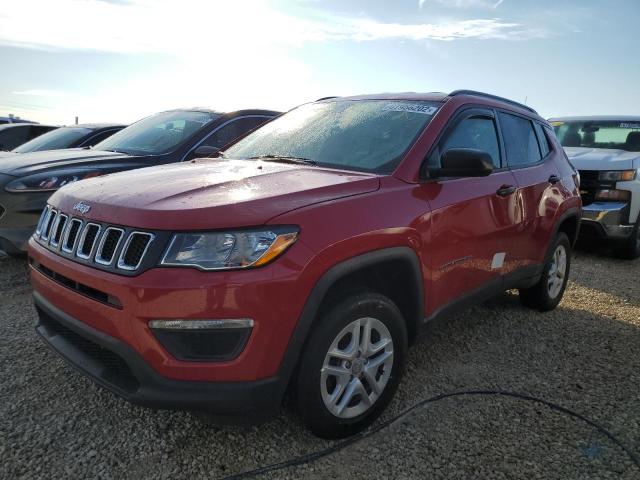 JEEP COMPASS SP 2018 with VIN 3C4NJDAB0JT232158 - Photo from auction