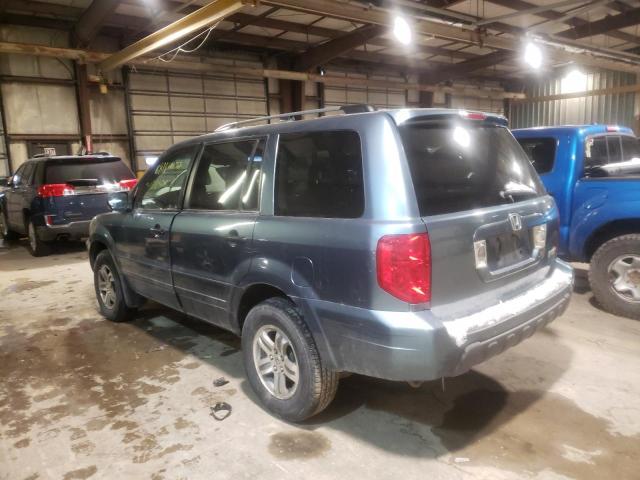 Photo 2 from auction – 2005 HONDA PILOT EXL with VIN 5FNYF18575B041564