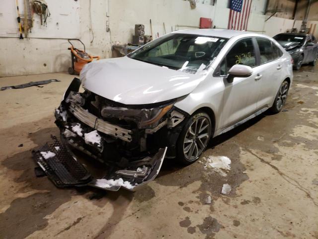 TOYOTA COROLLA SE 2020 with VIN 5YFS4RCE0LP048620 - Photo from auction