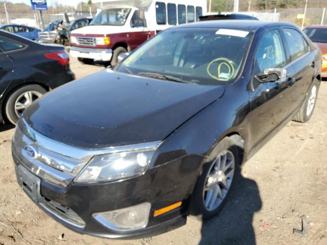 FORD FUSION SEL 2012 with VIN 3FAHP0JA9CR203758 - Photo from auction