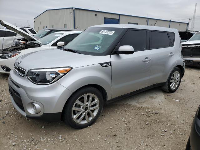 KIA SOUL + 2019 with VIN KNDJP3A57K7002334 - Photo from auction