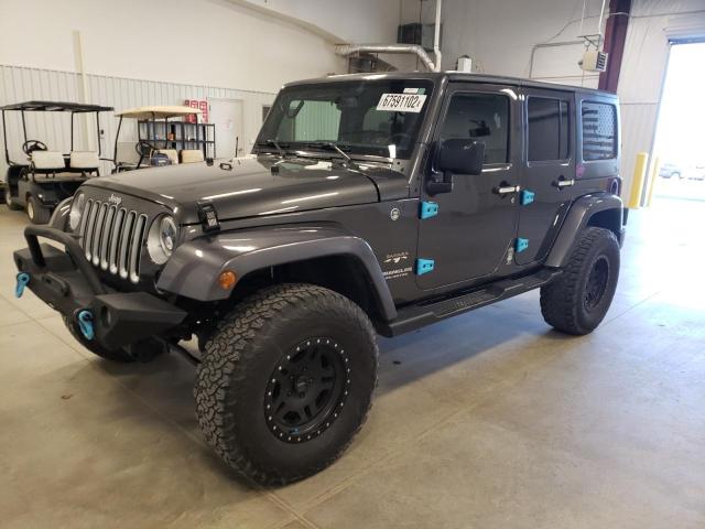 JEEP WRANGLER U 2016 with VIN 1C4BJWEG0GL304663 - Photo from auction