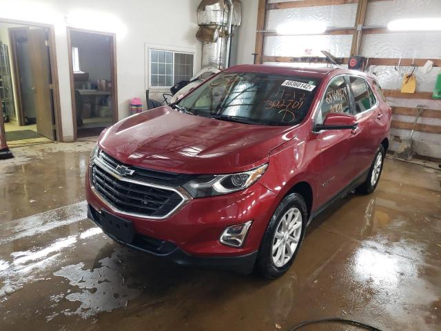 CHEVROLET EQUINOX LT 2019 with VIN 3GNAXJEV5KL302701 - Photo from auction