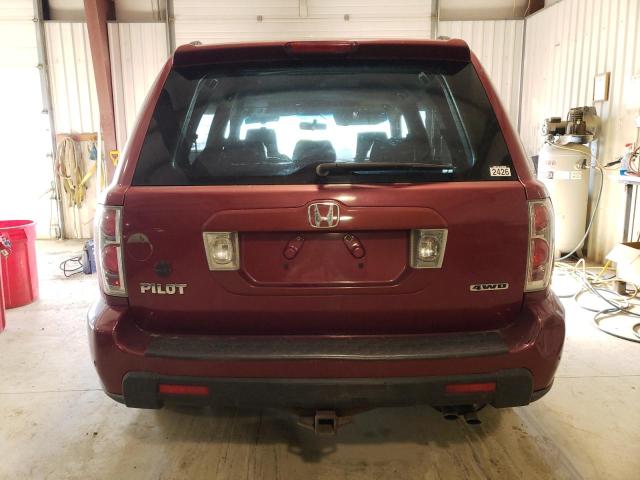 Photo 6 from auction – 2006 HONDA PILOT EX with VIN 2HKYF18536H505291