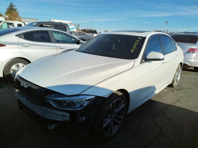 BMW 328 I 2014 with VIN WBA3A5G51ENP27812 - Photo from auction