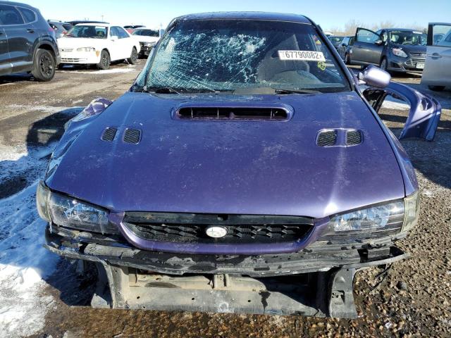 Photo 5 from auction – 1998 SUBARU IMPREZA RS with VIN JF1GM6750WG403182