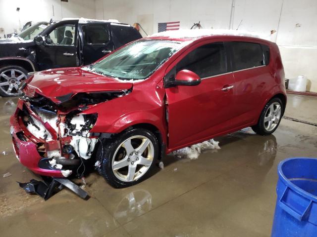 CHEVROLET SONIC LTZ 2013 with VIN 1G1JF6SB8D4195003 - Photo from auction