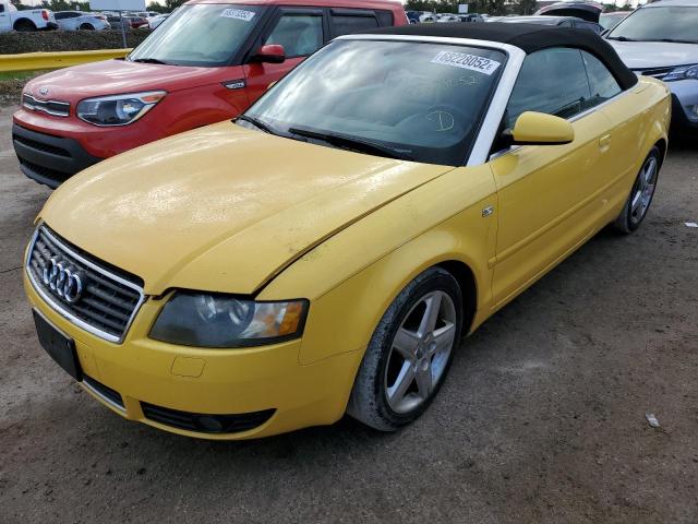 Photo 1 from auction – 2004 AUDI A4 1.8 CAB with VIN WAUAC48H24K005592