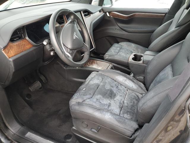 Photo 7 from auction – 2020 TESLA MODEL X with VIN 5YJXCAE23LF221989