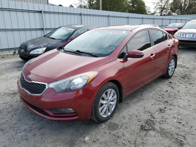 KIA FORTE EX 2014 with VIN KNAFX4A83E5087451 - Photo from auction