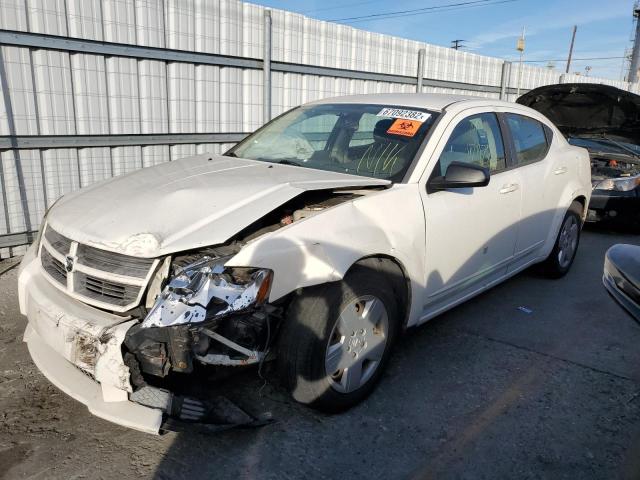 DODGE AVENGER SE 2008 with VIN 1B3LC46K98N575783 - Photo from auction