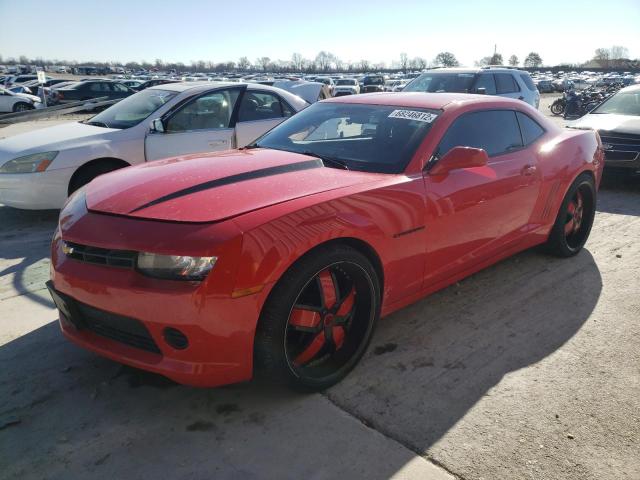 CHEVROLET CAMARO LS 2014 with VIN 2G1FA1E3XE9185891 - Photo from auction