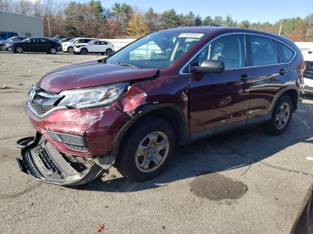 HONDA CR-V LX 2015 with VIN 5J6RM4H30FL117905 - Photo from auction