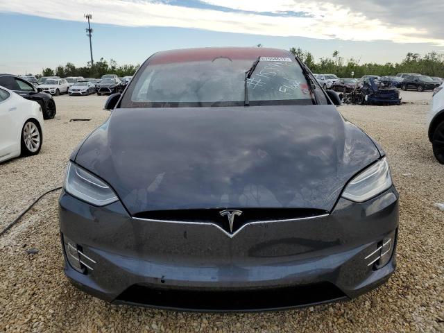 Photo 5 from auction – 2020 TESLA MODEL X with VIN 5YJXCAE23LF221989