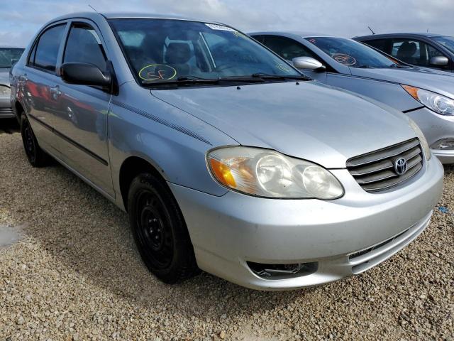 Photo 4 from auction – 2003 TOYOTA COROLLA CE with VIN JTDBR32E130046126