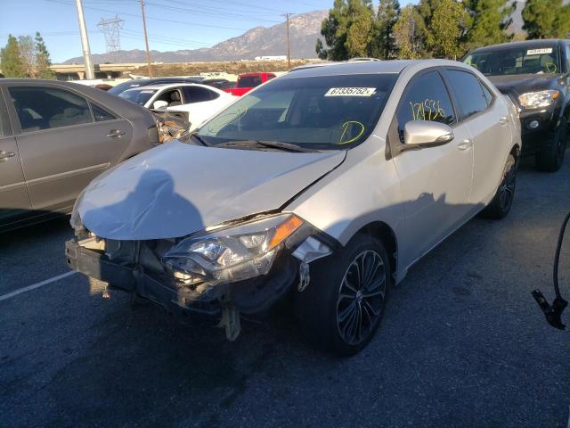 TOYOTA COROLLA L 2015 with VIN 5YFBURHE6FP252738 - Photo from auction