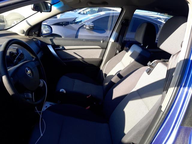 Photo 7 from auction – 2009 CHEVROLET AVEO LS with VIN KL1TD66E09B618614