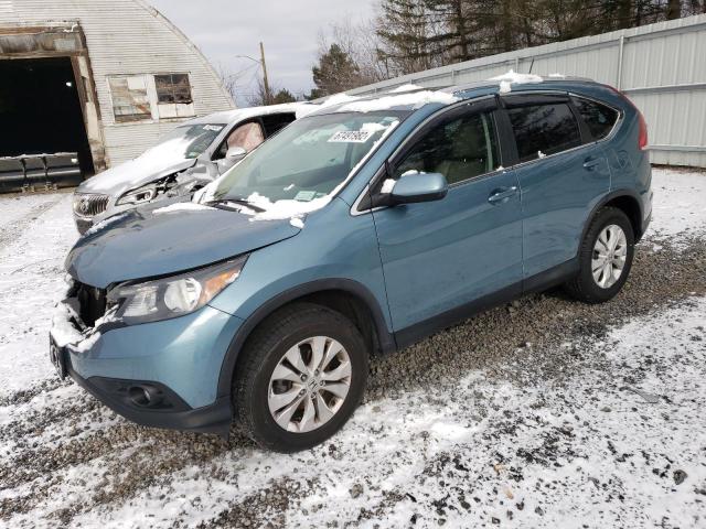 HONDA CR-V EXL 2013 with VIN 2HKRM4H70DH692158 - Photo from auction