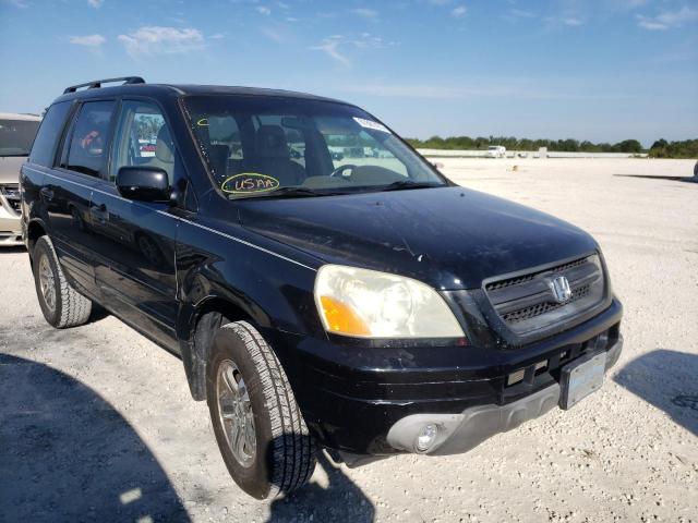 Photo 4 from auction – 2005 HONDA PILOT EXL with VIN 2HKYF187X5H507765