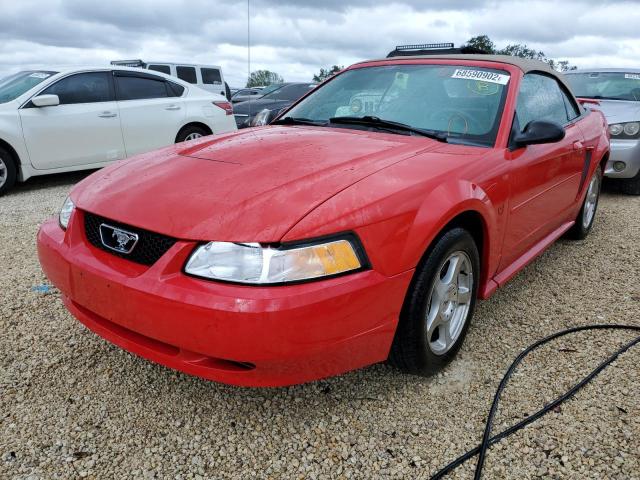 FORD MUSTANG 2004 with VIN 1FAFP444X4F118060 - Photo from auction